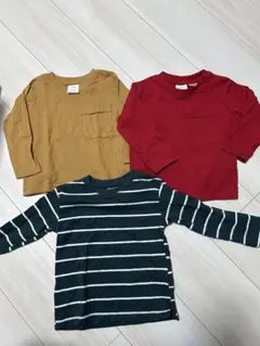 ZARA 長袖カットソー　ロンT 3枚セット