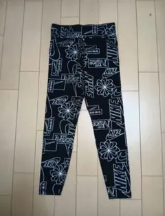 【最終値下げ】♦Nike ロゴプリント レギンス L ③