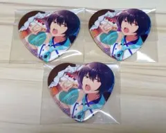 あんスタ 朔間凛月 一番カフェ ハート缶バッジ 3個セット