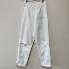 希少 NIKE ナイキ ビンテージ ナイロンパンツ ジョガー 白 シャカシャカ