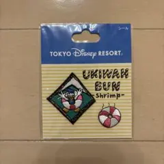 【値下げ中】東京ディズニーリゾート 刺繍シール ウキワバン・シュリンプ