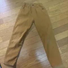 branshes ベージュ ゴムウエストパンツ　裏起毛　ブランシェス