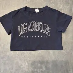 SHEIN LOS ANGELES ロゴ クロップド丈 Tシャツ 90のサムネイル