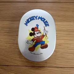 ディズニー　ミッキーマウス　ミッキー　弁当箱　アルミ　レトロ　弁当用品　テイネンのサムネイル