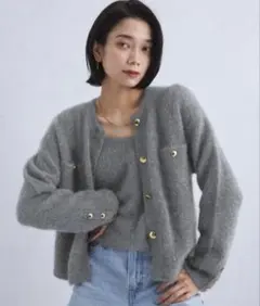 green label relaxing デイリーエリートカーディガン