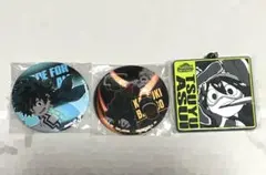 【ヒロアカ】缶バッジ、一番くじ ラバーキーホルダー 爆豪勝己 他