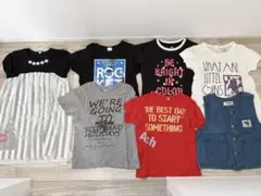 女の子 半袖まとめ売り Tシャツ 130cm
