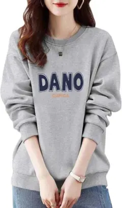 レディース トレーナー 秋 長袖 カジュアル XL