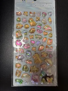 3Dレリーフクリスタルシール（水色）