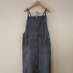 Bonjour Saganボンジュールサガン　フロントジップサロペットジャンスカ