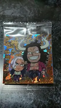 ワンピース ウエハース シール log7 カイドウ&アルベル