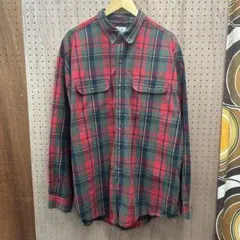 90s old GAP チェック 長袖シャツ