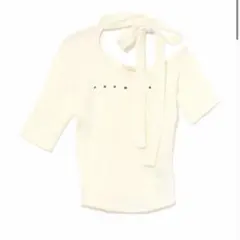 andmaryのSamantha ribbon tops - メルカリ