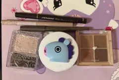 アイライナー アイシャドウ クッションチーク ハイライト セット