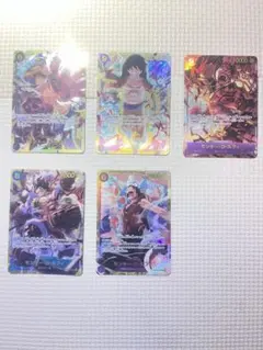ワンピースカード モンキー・D・ルフィ シークレット 4種セット - メルカリ