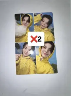 seventeen heaven carat盤　封入トレカ　4種　ウジ✖️2