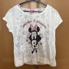 Disney ミッキー＆ミニー Tシャツ 160