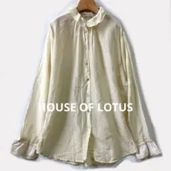 HOUSE OF LOTUS ハウスオブルータス／コットンシルク シャツ - メルカリ