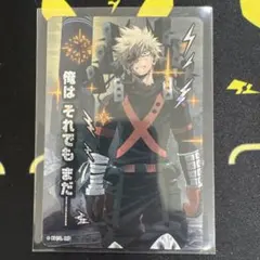 僕のヒーローアカデミア 爆豪勝己 カード