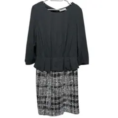 CARLA (カーラ)ツイードジャケット　ブラック CARLA Tweed jacket / Black