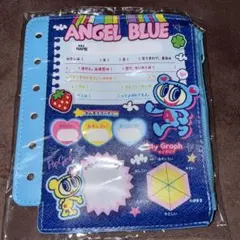 エンジェルブルー　プロフィール帳風ポーチ　ポーチ　ガチャ
