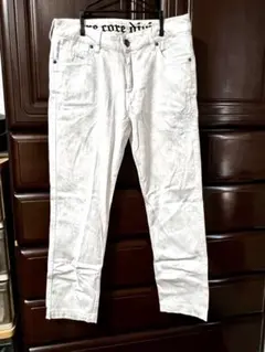 ☆more core division／刺繍総柄ストレッチパンツ☆