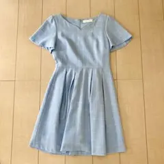 CECIL McBEE ワンピース　水色