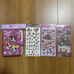 パワーパフガールズ シールバインダー＆シール2点