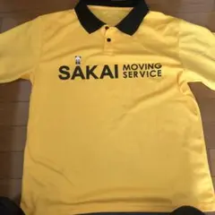 SAKAI MOVING SERVICE ポロシャツ イエロー
