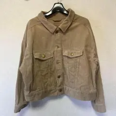 【earth music&ecology】アウター ジャケット コーデュロイ