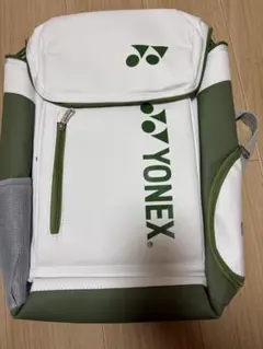 YONEX ラケットバックパック ホワイト×グリーン