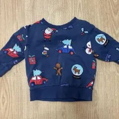 next クリスマス柄 トレーナー 1.5-2歳