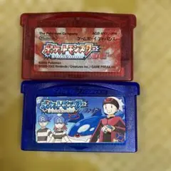 動作確認　ポケットモンスター ルビー・サファイア セット