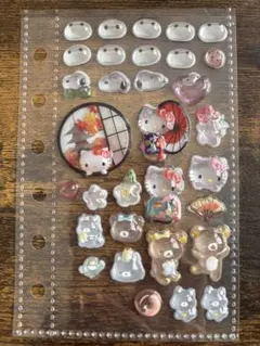 ボンボンドロップシール　キャラクターミックス