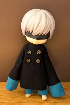 ねんどろいど　ねんどろいどどーる　服　セット　キョンシー　カンフー　(青)
