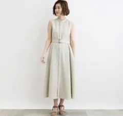 WORLD groveリネンライクワンピースのサムネイル