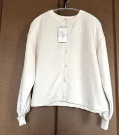 キルティング カーディガン 長袖　M