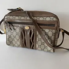 希少 GUCCI GG PLUS ヴィンテージ ショルダーバッグ オールドグッチ