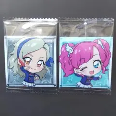 【匿名配送】アイカツ シールウエハース にふぉるめーしょん 黒沢凛 天羽まどか