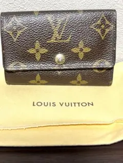 美品 LOUIS VUITTON モノグラム 6連キーケース ルイヴィトン