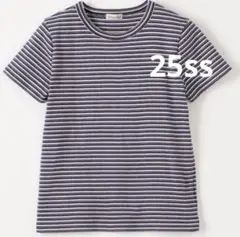 【25ss/定価1.1万】stevenalan コットンボーダーTシャツ