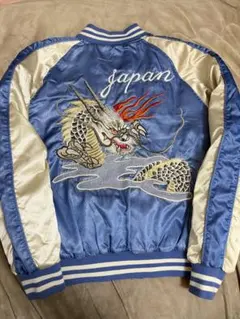 龍鷲 Vintage 90s 日本限定 スカジャン vintage サテン - メルカリ