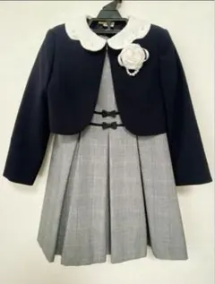 卒園　入学　セレモニー　女の子　ワンピース　120cm