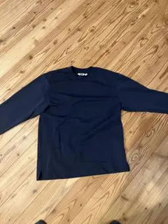 ユニクロ　エアリズムコットンクルーネックTシャツ　Sサイズ　ネイビー