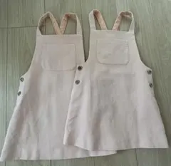 zara kids ザラキッズ　サロペット　スカート110 双子　2枚