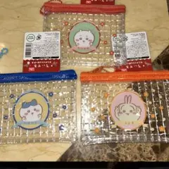 ● ちいかわ　ミニメッシュポーチ　2 ちいかわ　ハチワレ　うさぎ　3種セット