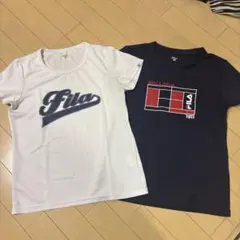 FILA Tシャツ 2枚セット レディース Mサイズ