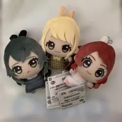 学マス ちびぐるみvol.1 GiGO限定３種コンプリート　セット