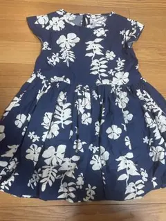 PETIT BATEAU 花柄ワンピース 110cm