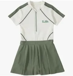 水着 女の子 120-130ワンピース キッズ ジュニア 温泉 水遊び 海水浴